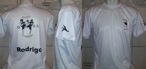 Camisa Equipe Kung Fu - Personalizada