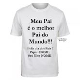 Camisa dia dos Pais - Personalizada