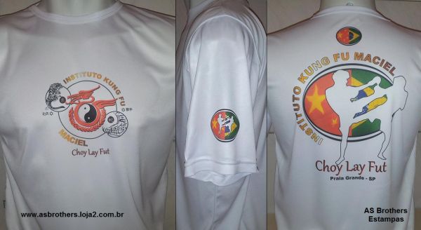 Camisa Equipe Kung Fu - Personalizada