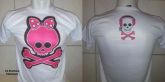 Camisa Caveirinha Rosa