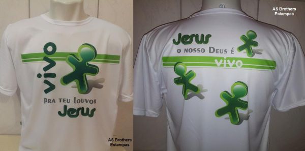 Camisa louvor de Jesus - Vivo