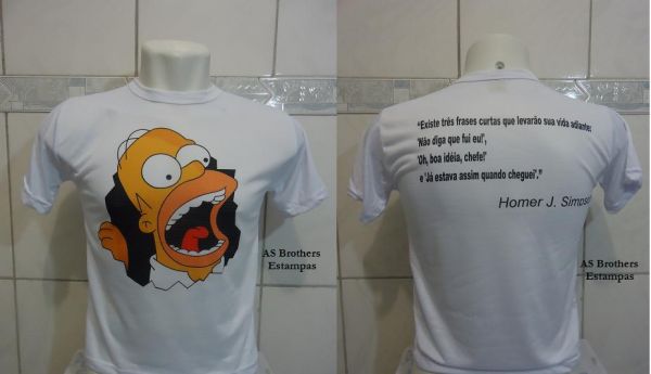 Camisa Homer Simpson