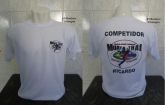 Camisa Equipe Muay Thai - Personalizada