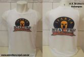 Camisa Regata Equipe Sparta Muay thai/MMA - Personalizada.