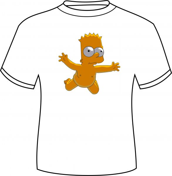 Camisa Bart Simpson