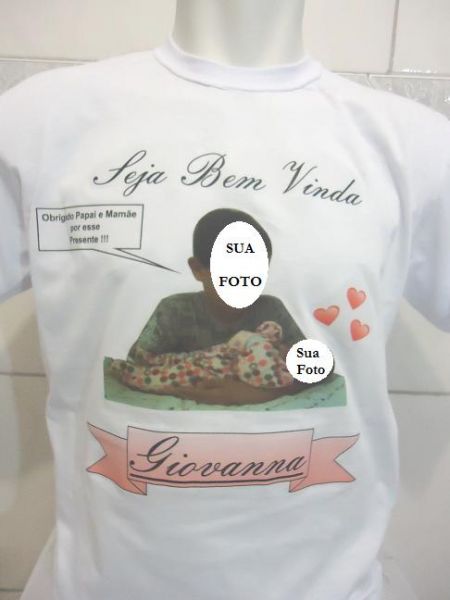 Camisa Lembrança Maternidade