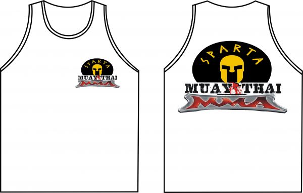 Camisa Equipe Muay thai Sparta 3- Personalizada.